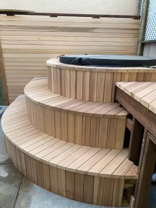 deck and stair installation